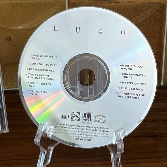 UB40 Self-Titled CD 1988 A&M Records - Picture 3 of 11